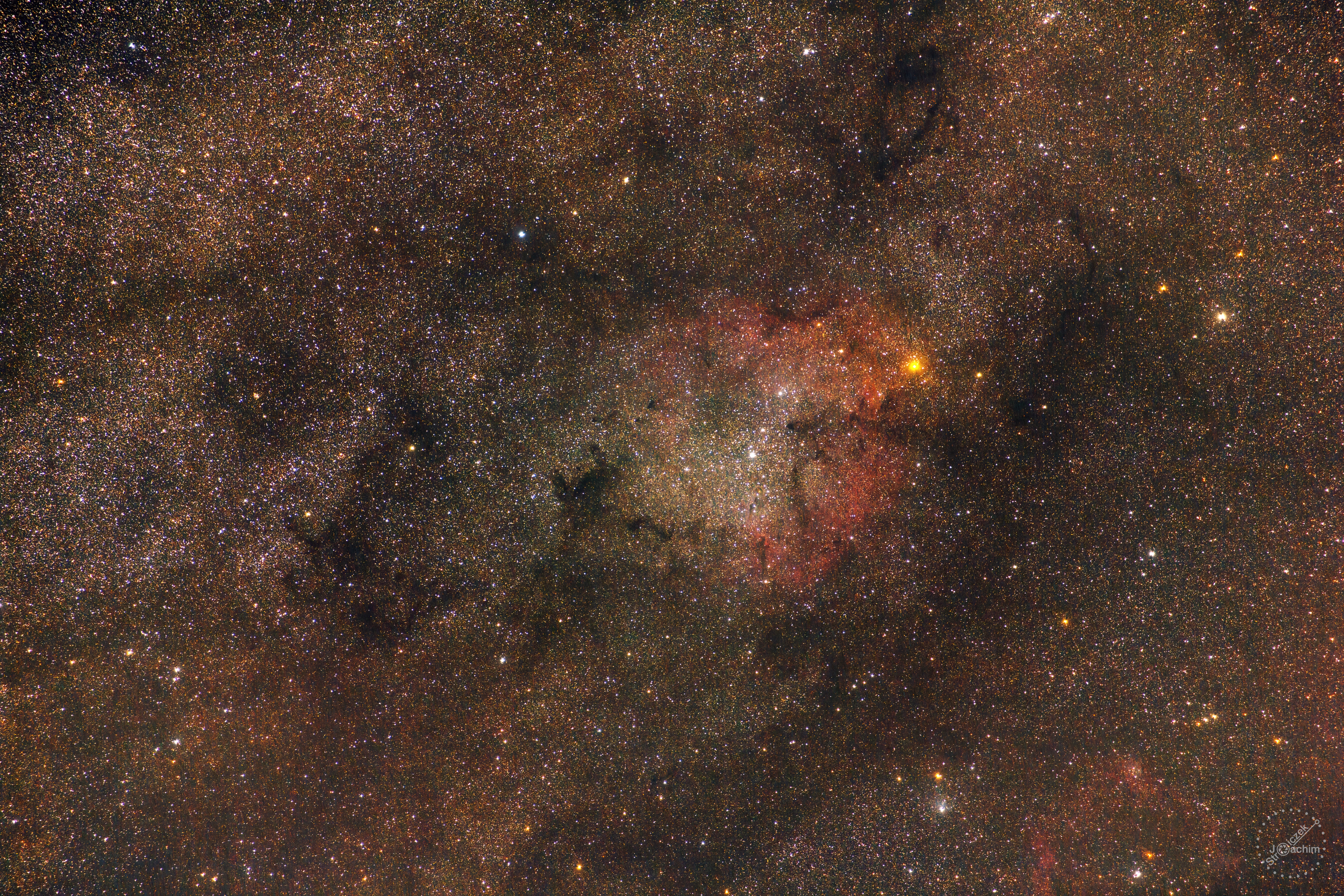 IC 1396 Elefantenr&uuml;ssel-Nebel | 13.8.2021 | Canon 6D | Canon EF 70-200mm | ISO1000, 95x90s