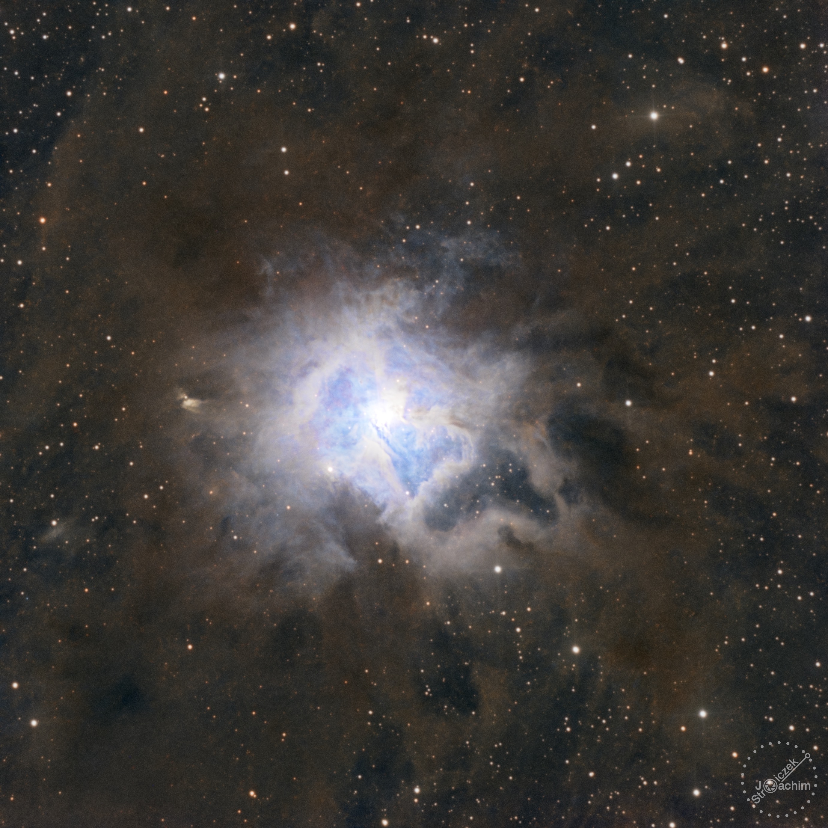 NGC 7023 Iris-Nebel | 9.+15.9.2023 | ASI533 | Celestron C8N |  232x180s RGB  (11,6 Std.)