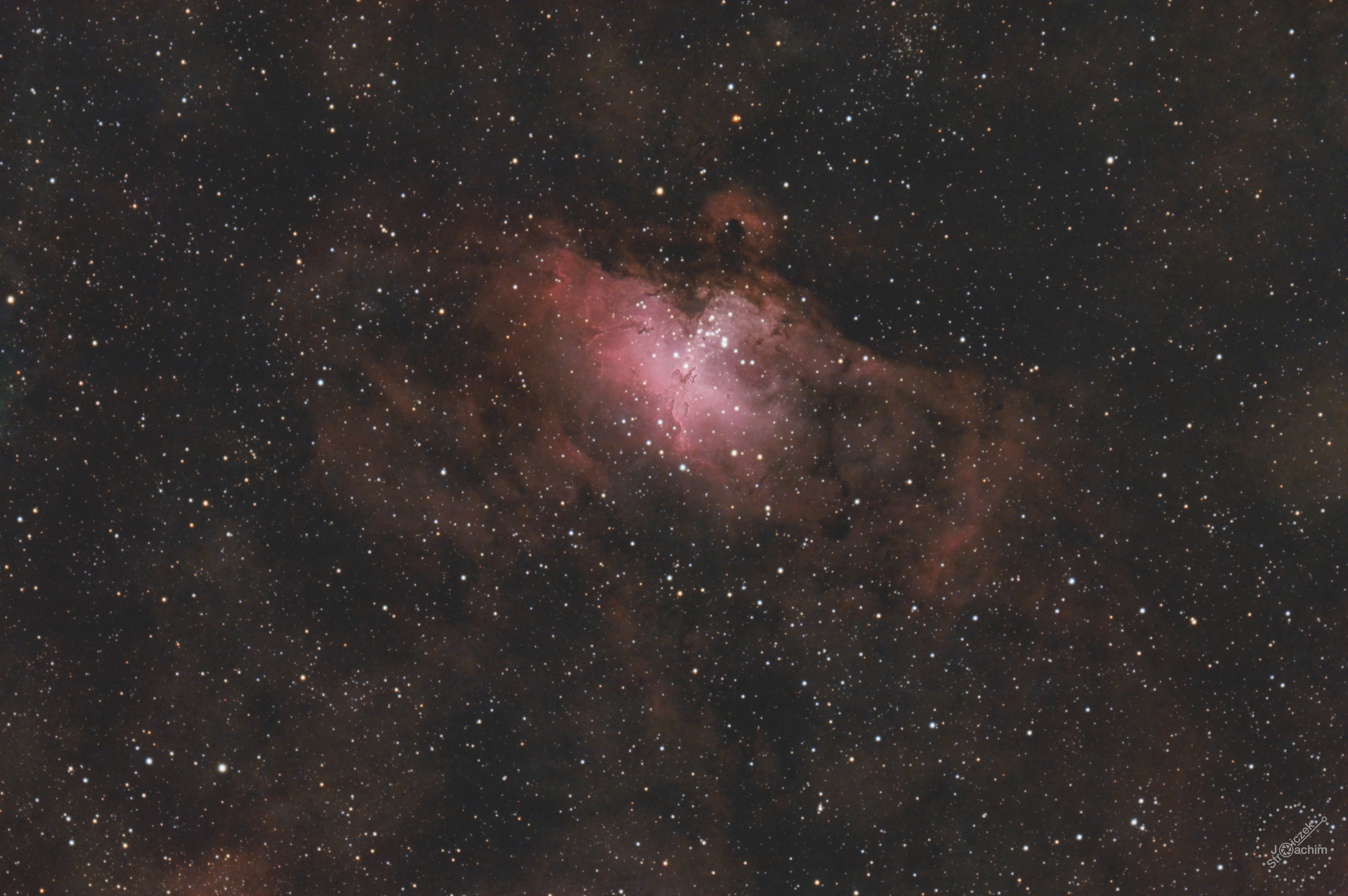 M 16 Adler-Nebel | 4.6.2022 | ASI183 | Sharpstar 76 | 29x180s (1,5 Std.)