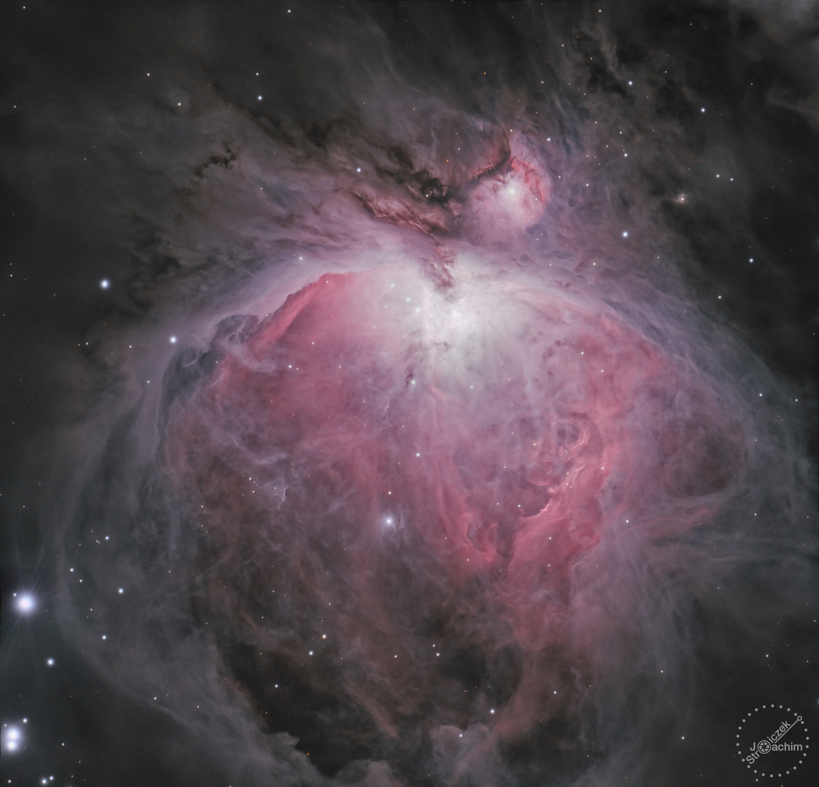 M42 | 28.12.2024 | ASI533 | ZWO FF107 | 138x60 RGB (2,3 Std.)