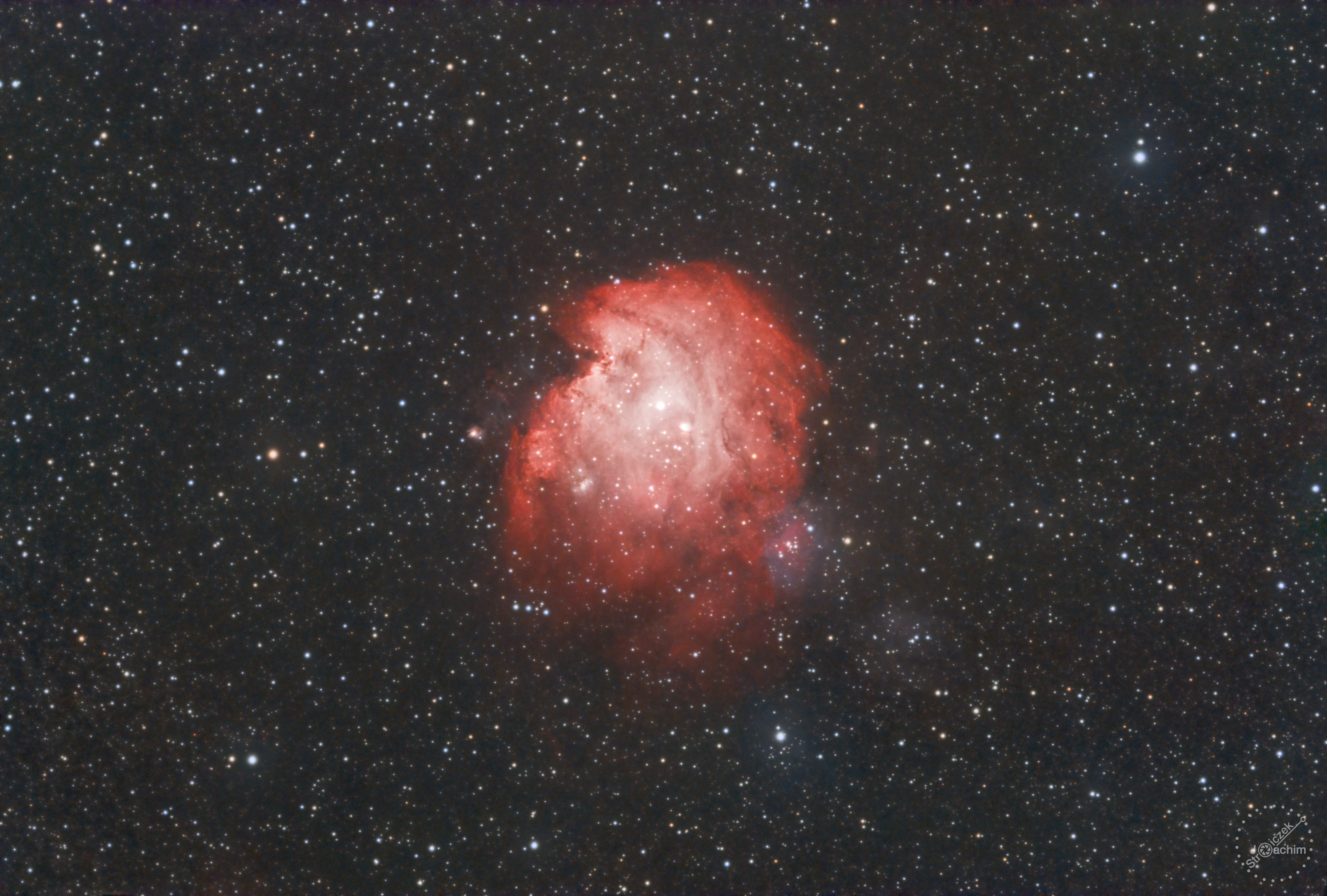 NGC 2175 Affenkopfnebel | 14.2.2023 | ASI183 | Sharpstar 76 |  81x180s + 31x600s Dual-Narrow (9,2 Std.)