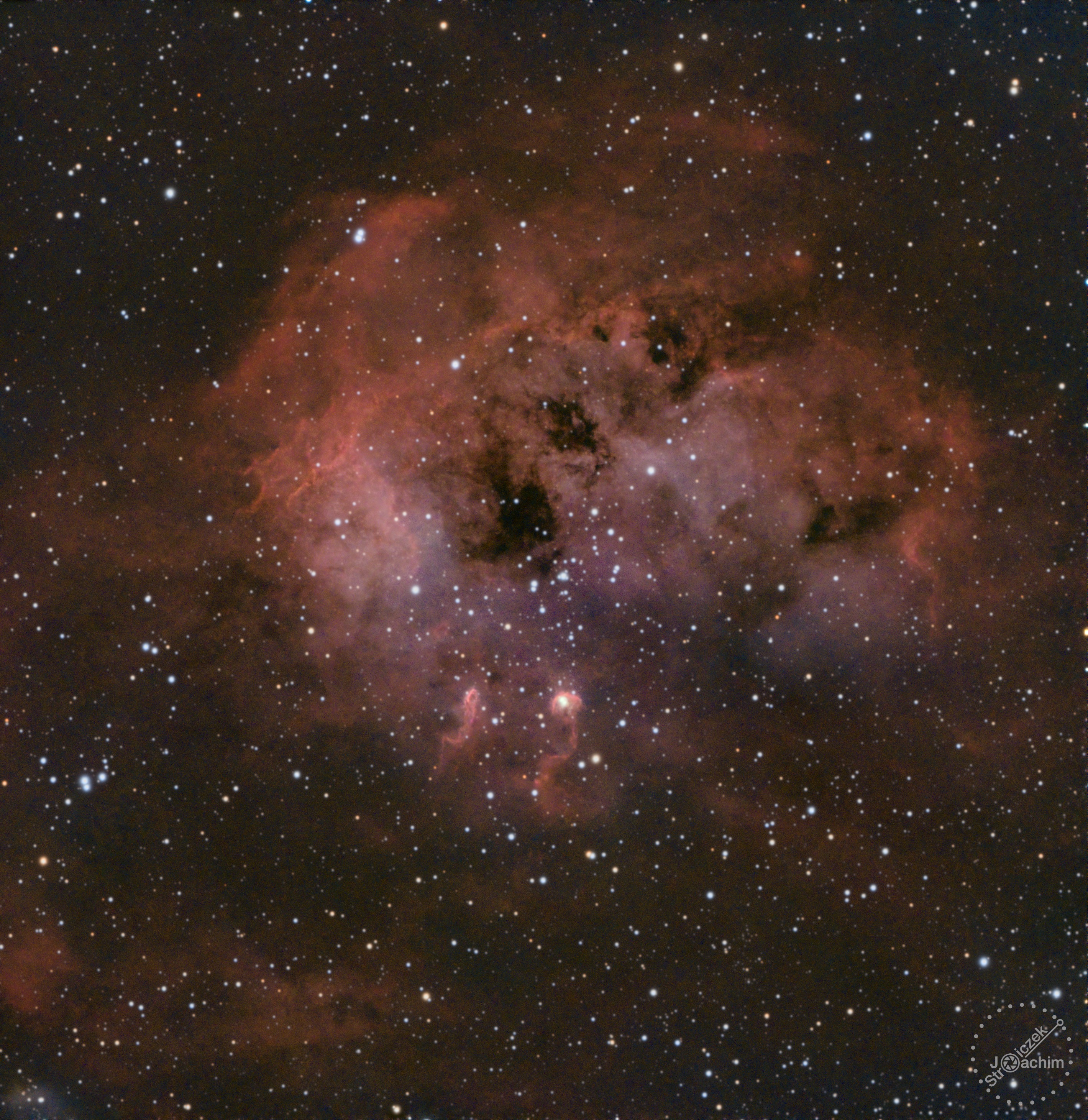 IC410 | 19.1.25 | ASI533 | ZWO FF107 | 98x180 RGB (4,9 Std.)