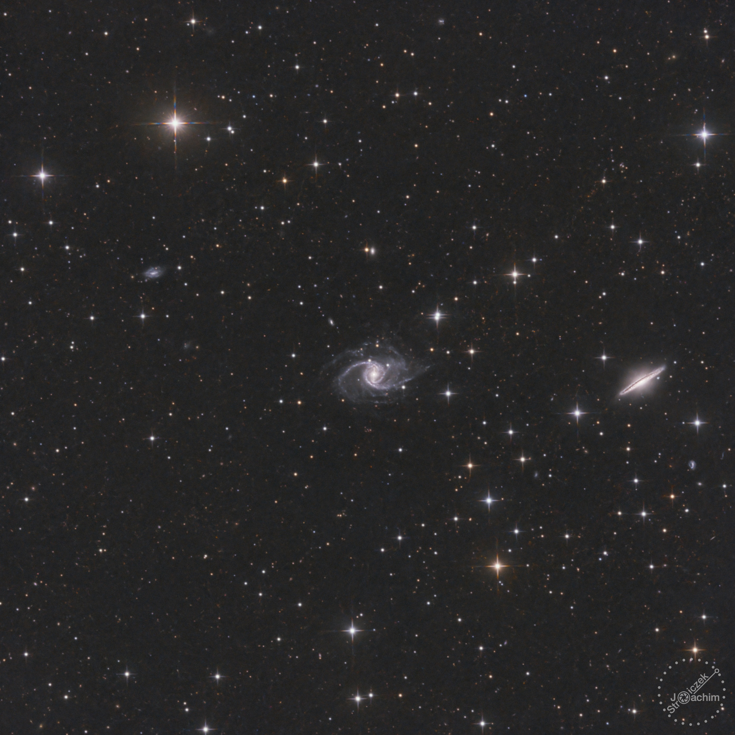 NGC 5905 | 8+9.5.2024 | ASI533 | Celestron C8N | 162x180 RGB (8,1 Std.)