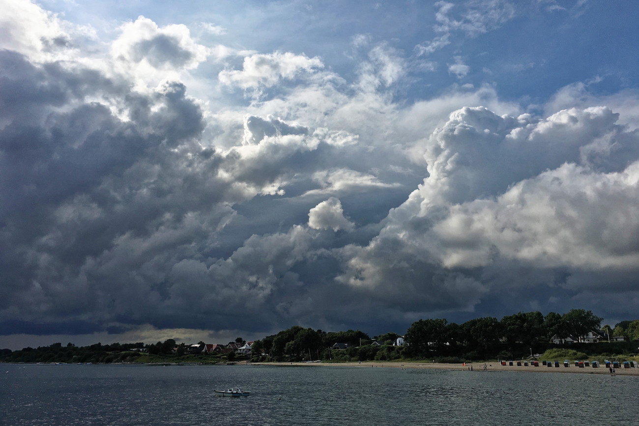 Pelzerhaken vor dem Unwetter